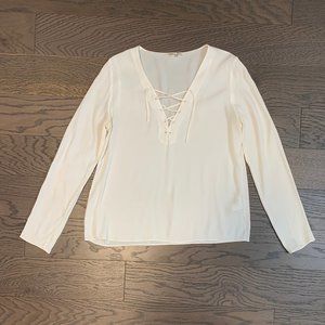 Aritzia Redling Blouse - White